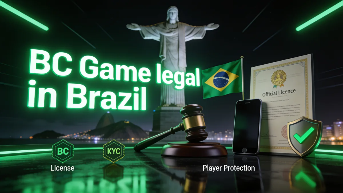 O BC.Game é Legal e Seguro no Brasil? para jogadores no Brasil