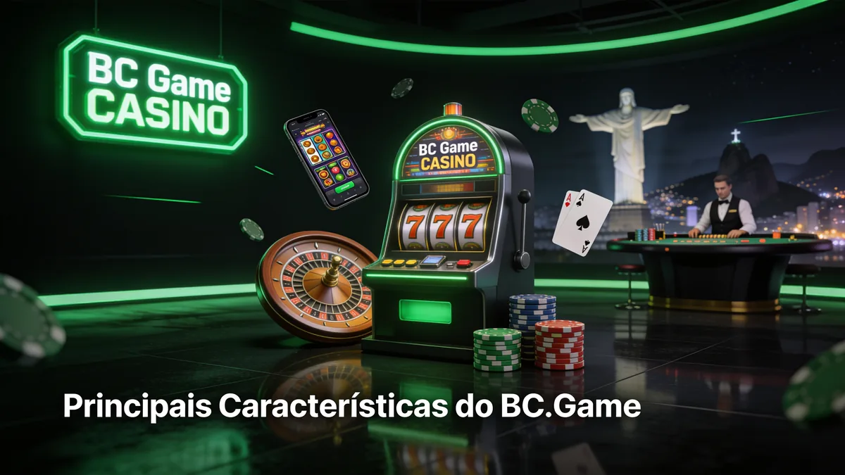 Principais Características do BC.Game: guia de bc game para jogadores no Brasil